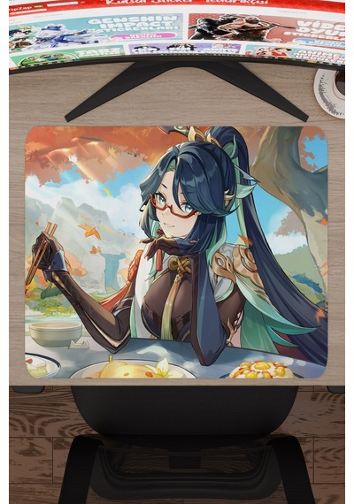 Xianyun Genshin Impact Anime Gacha V5 - 48x40 Xl Gaming Mouse Pad Fare Altlığı