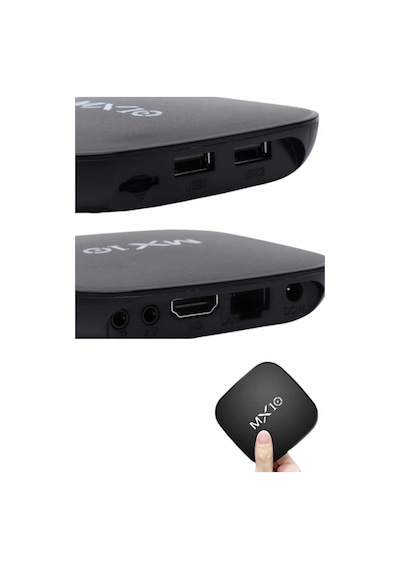 Csmtex 2.4g Wifi Tv Box Medya Oynatıcı Tv Uyumlu Mx Box Kutusu Android Tv