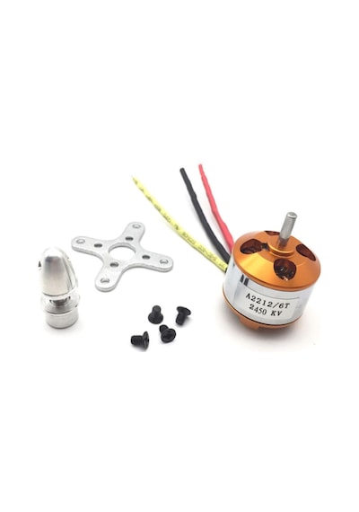 A2212 2450kv Fırçasız Motor 2s/ 3s Lipo