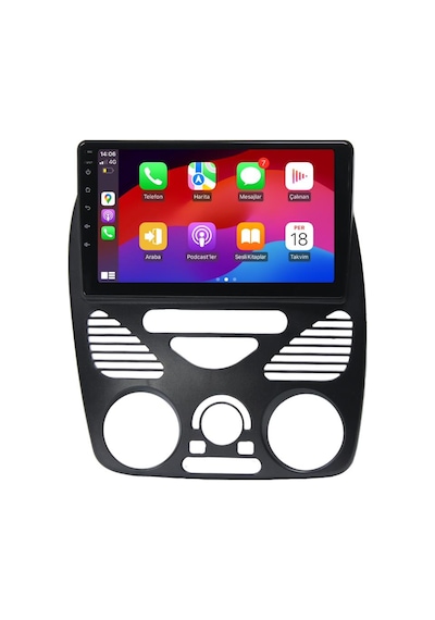 Fiat Albea Android Multimedya Sistemi 4-64 For-x 2002-2004 Ön Kayıt Kamera Hediyeli 9"