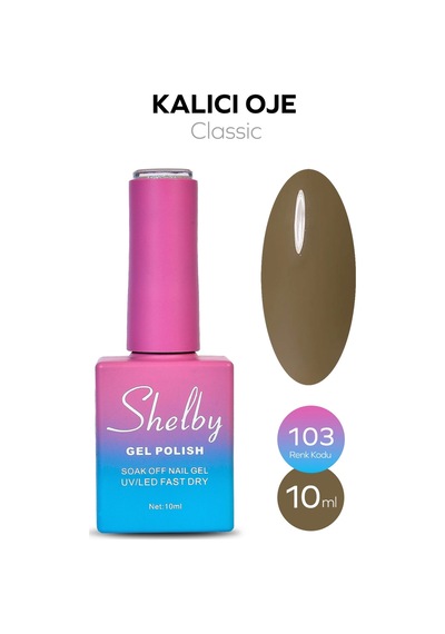 Shelby 10 Ml. A103 Kalıcı Oje