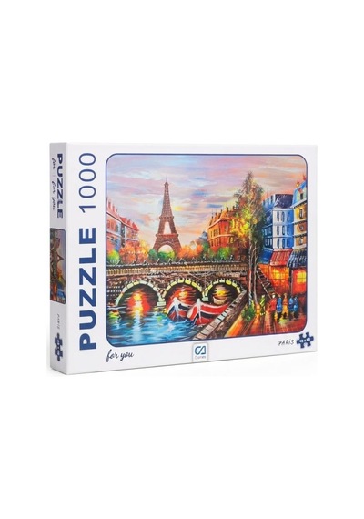 Ca Games Puzzle Paris 1000 Parça Ca.7020 Büyük