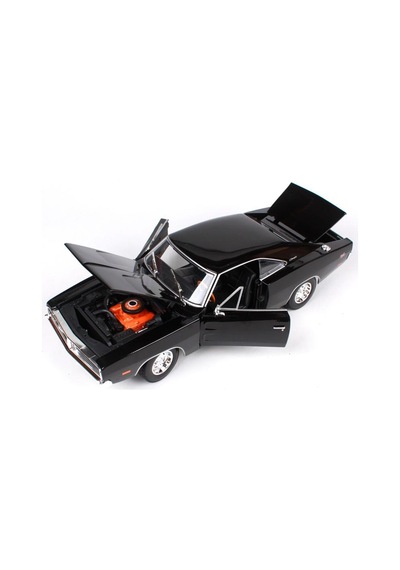 Newray 1969 Dodge Charger R/t 1/25 Siyah Model Araba