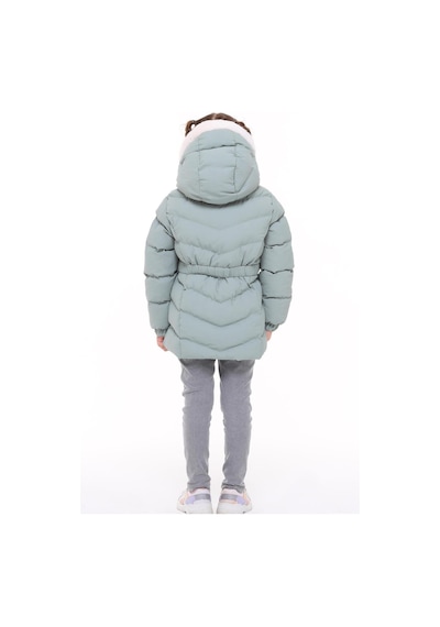 Benitto Kids Kız Bebek Çocuk Mont 51285-yeşil Yeşil