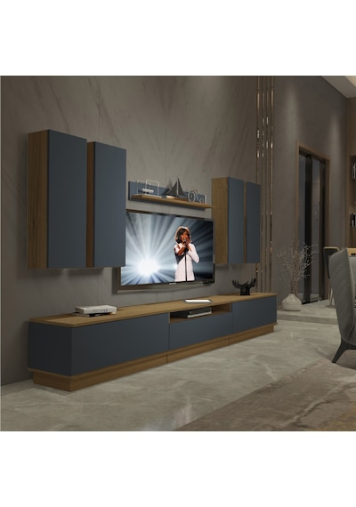 Decoraktiv Trendstyle 8ds Mdf Tv Ünitesi Tv Sehpası Pera - Antrasit
