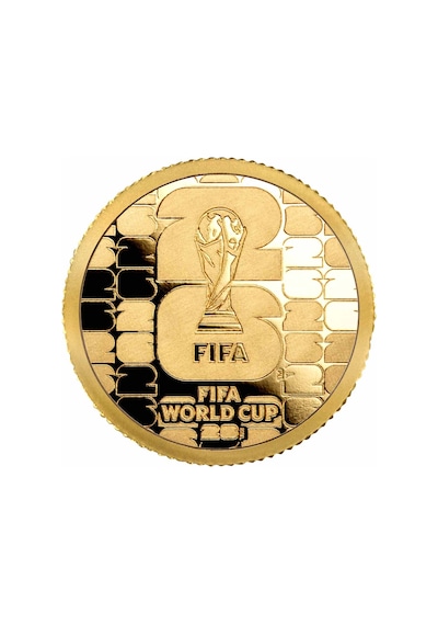 Agakulche Fıfa Dünya Kupası 2026 Logo Altın Sikke Coin