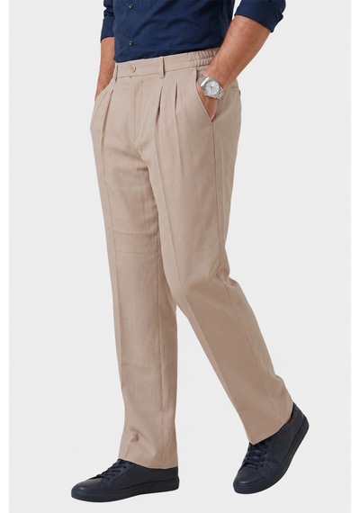 Deep Sea Deepsea Krem Baggy Fit Pileli Kumaş Pantolon Likralı, Beli Lastikli Rahat Kesim Erkek Pantolon 2600920 Deep Sea Deepsea Krem Baggy Fit Pileli Kumaş Pantolon Likralı, Beli Lastikli Rahat Kesim Erkek Pantolon 2600920