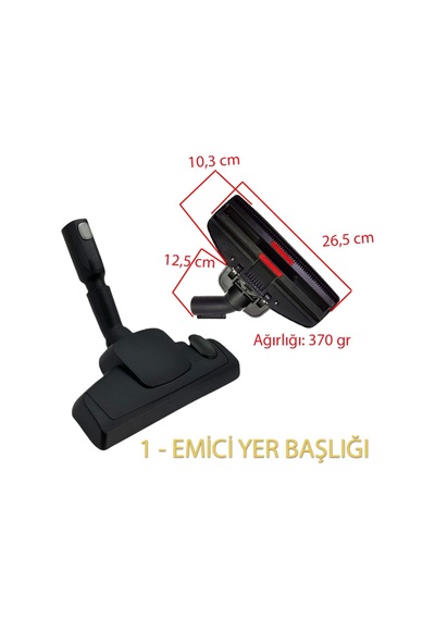 Electrolux Uyumlu Pc91-8Stmt Pure C9 Süpürge Emici Yer Başlığı