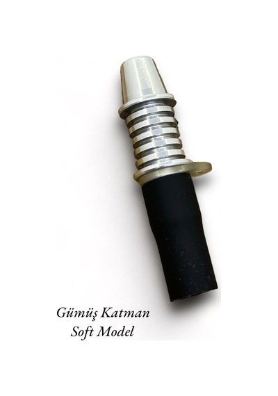 Nargile Sipsi Gümüş Kaplama Spiral Model