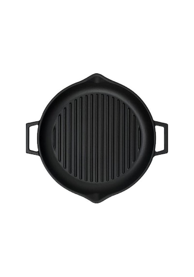 Aryıldız Döküm Demir Grill Yuvarlak 30 Cm - Siyah - 005ar421897 Siyah