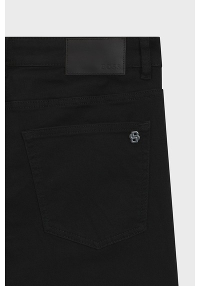 Boss Erkek Kot Pantolon 50521261 003 Siyah Siyah