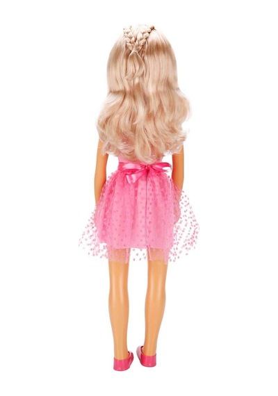 Büyük Boy Yürüyüş Arkadaşım Clara Party Dev Bebek 80 Cm - Koyu Pembe Renkli
