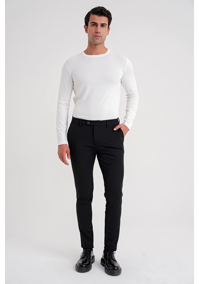 Efor P 1173 Pantolon Comfort Siyah-1 Casual Siyah