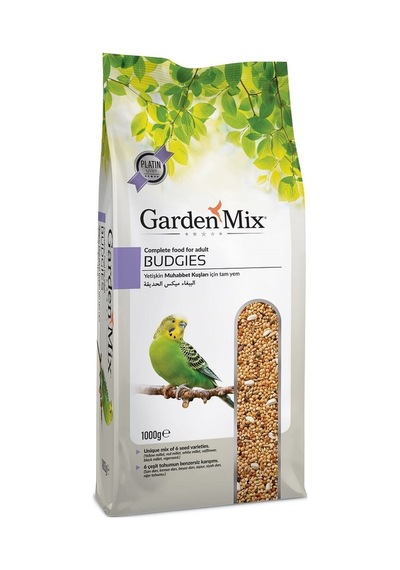 Garden Mix Platin Seri Muhabbet Kuşu Yemi 1 Kg 10 Adet