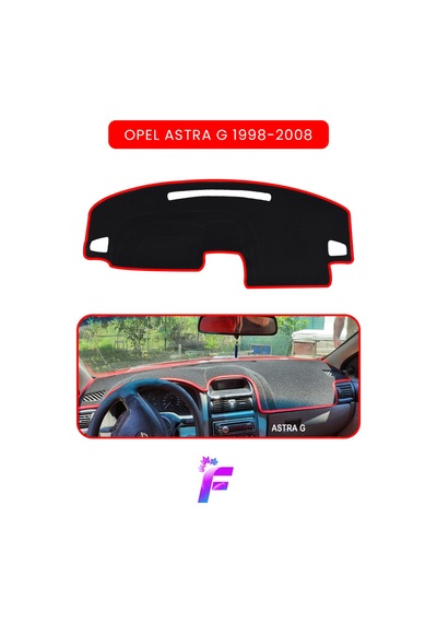 Opel Astra G 1998-2008 Uyumlu Torpido Örtüsü Araca Özel Üretim Kolay Montaj Kaymaz Te9 Torpido Halısı