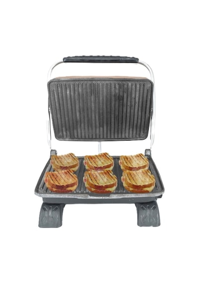 Dökümix Demir Döküm Rose Gold 1800 Watt 4-6 Dilim Ev-sanayi-büfe Tipi Tost Makinası Ve Izgara
