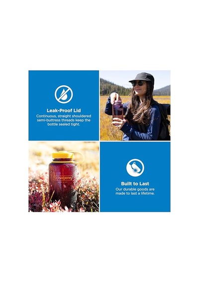 Sustain Tritan Bpa İçermeyen Su Şişesi,%50 Plastik Atıktan, 900 Ml, Geniş Ağız, Gri Siyah Kapaklı Çok Renkli