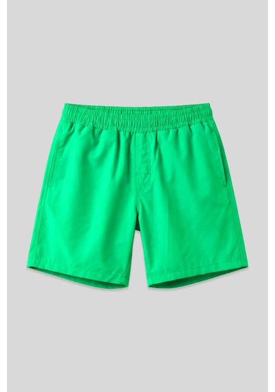 Tommylife Neon Yeşil Hızlı Kuruyan Standart Fit Erkek Deniz Şortu - 81237