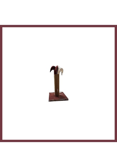 Storeşahin Kedi Tırmalama Tahtası 70 Cm Bordo Shn0720