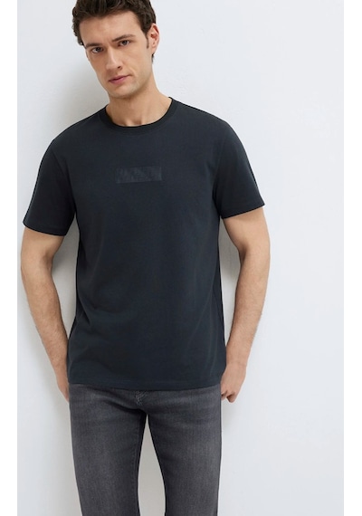 Mavi M0613270-71379 Mavi Black Logo Baskılı Tişört Erkek T-shirt Siyah