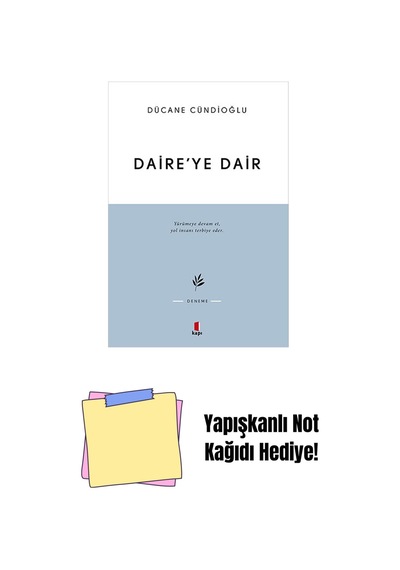Daire Ye Dair + Yapışkanlı Not Kağıdı