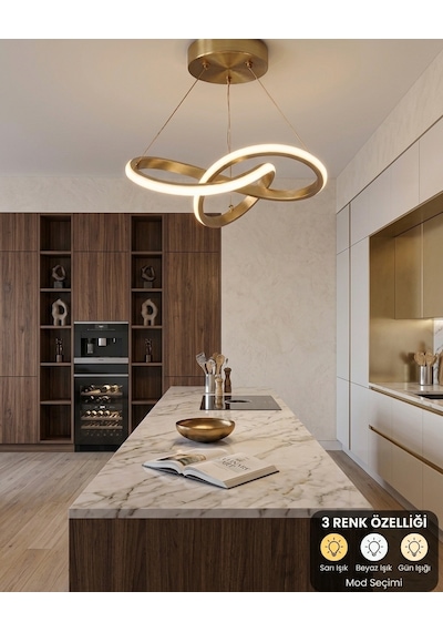 Lzy Avize Kar Çiçeği Eskitme 3 Renk Avize Salon, Mutfak, Çocuk Odası Ve Antre İçin Dekoratif Aydınlatma ESKİTME BOYA