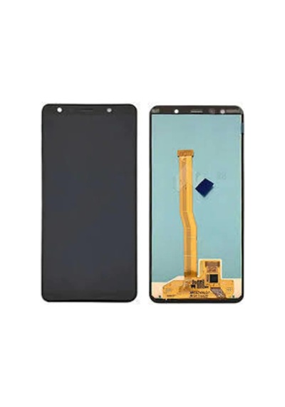 Galaxy Uyumlu A7 2018 A750 Ekran A7 2018 Siyah