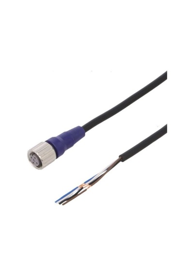 Omron Xs2f-lm12pvc4s10m M12 Soketli Sensör Kablosu 10m