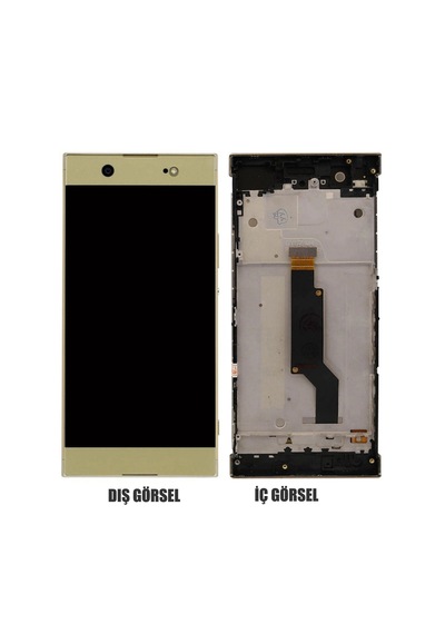 Teknonet Sony Xperia Xa1 Uyumlu Lcd+dokunmatik+çıtalı - Gold