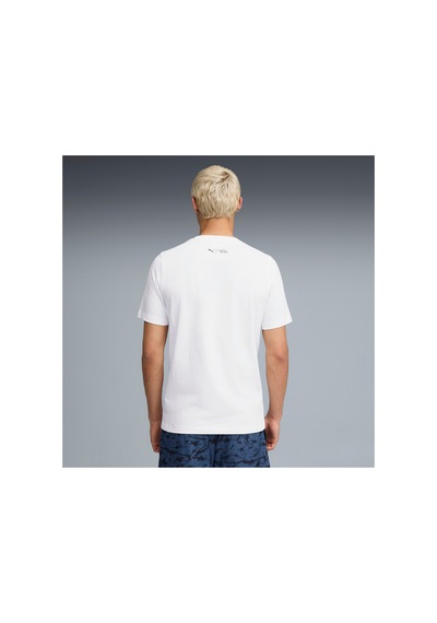 Puma X Squid Game Graphic Tee Erkek Beyaz Tişört Beyaz Beyaz