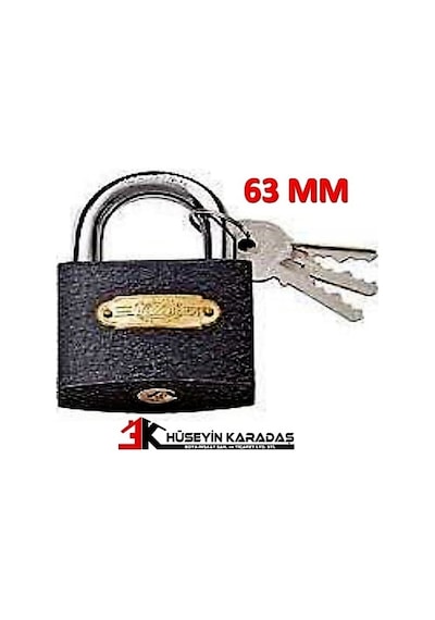 Trı-ckler Asma Kilit Gri 63 Mm