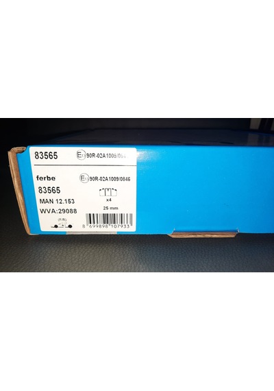 Ferbe 83565 Başer 3565 Daf Lf 45-ıveco Eurocargo I-ııı-man L2000