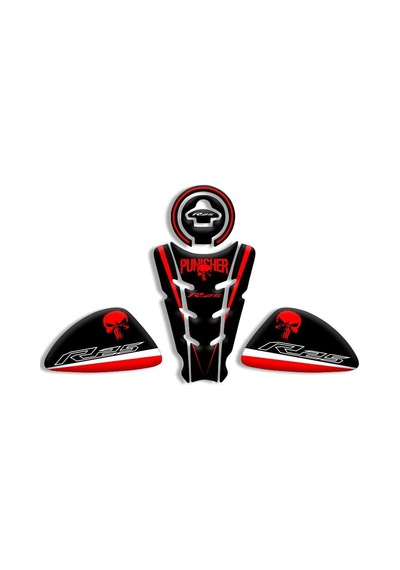 Yamaha R25 Uyumlu Tank Pad Set 2014-2018 05 Diğer