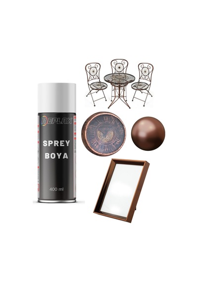 Bronz Rengi Masa Sandalye Tablo Kenarı Sprey Boyası 400 Ml.