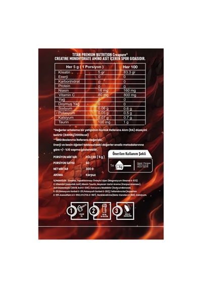 Premium Creatine Monohydrate 300 Gr