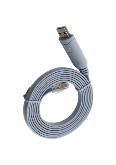 Usb - Rj45 Konsol Kablosu 1,8 M Soket - Cisco Router İçin Standart