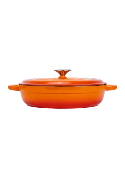Lava New Heritage Serisi Döküm Çok Amaçlı Yayvan Tencere 28 CM Çap