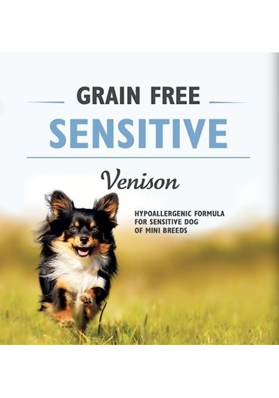 Care Sensitive, Minik Irk - Hassas Köpekler İçin, Tahılsız, Hipoalerjenik Geyik Etli Kuru , 2 Kg 100 G