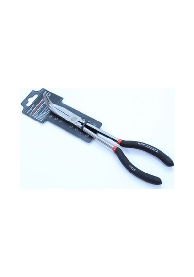 Uzun Kargaburun Pense 260 Mm İle Kavisli Uç S2 Çelik