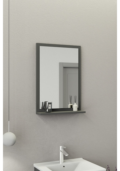Biani Fix Arya 55 Cm Banyo Dolabı,Seramik Lavabolu, Aynalı,Lavabo Dahil,Mdf,Mat Gri Biani Fix Arya 55 Cm Banyo Dolabı,Seramik Lavabolu, Aynalı,Lavabo Dahil,Mdf,Mat Gri