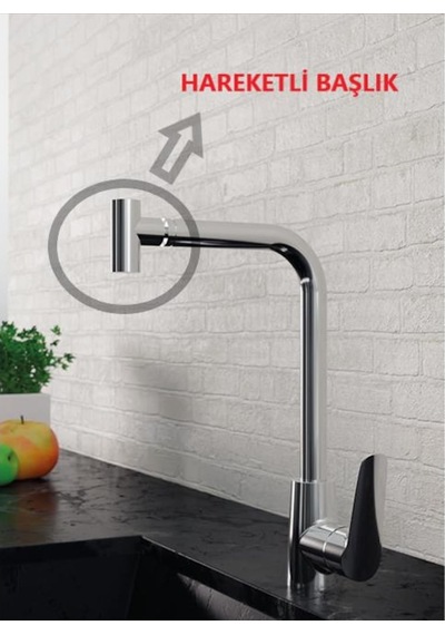 Creavit Bevel Mutfak Eviye Bataryası Mafsallı Bv8645