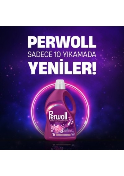 Çiçek Cazibesi Sıvı Çamaşır Deterjanı 2.75l Renkli Giysiler İçin 1