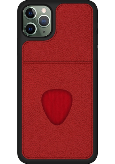 FitCase Apple Uyumlu iPhone 11 Pro Max Kılıf Proda Deri Tek Kartlık Cepli Kapak