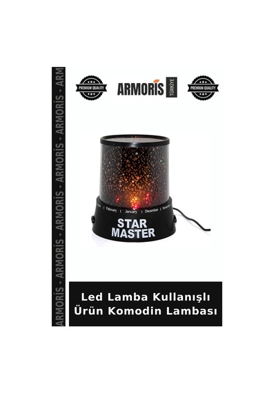Led Lamba Kullanışlı Ürün Komodin Lambası Çok Renkli