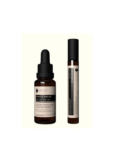 Coffee Break Aydınlatıcı Yüz Serumu 20ml Ve Morluk Engelleyici Göz Altı Serumu 10ml
