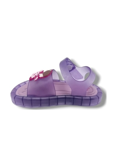 Gezer 00228-26 Princess Süslü Işıklı Anatomik Kız Çocuk Sandalet Lila