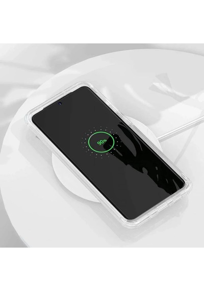 Huawei Y7 Prime 2019 Çift Taraflı Silikon Kılıf Şeffaf