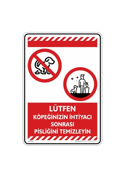 Lütfen Köpeğinizin İhtiyacı Sonrası Pisliğini Temizleyin