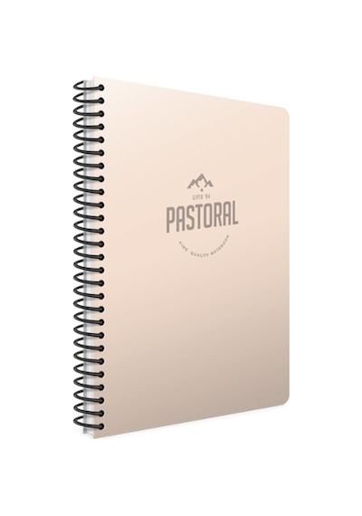 Pastoral A4 72 Yaprak Kareli Pp Kapak Spiralli Defter 3242 Çok Renkli