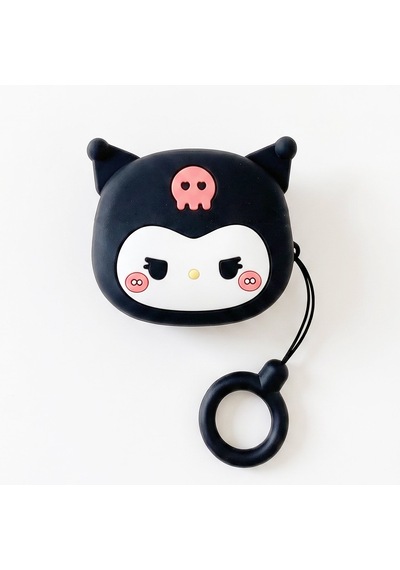 Caseonn Samsung Galaxy Buds 4 Kılıf Karakter Figürlü Kuromy Siyah